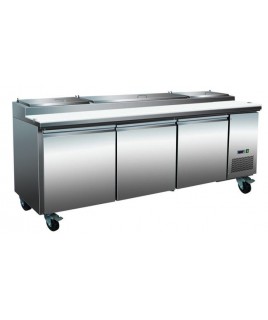 93" (12 Pan) Pizza Prep Table (Serv-Ware)